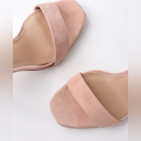 Steve Madden Faith Suede Ankle Strap Heel. Size 8. - Picture 3 of 11